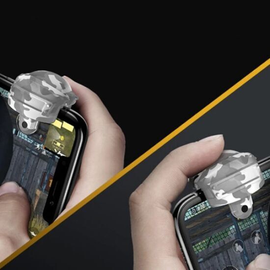 Baseus Gamo GA03 Gamepad Oyun Ateşleyici Tetik/ Level 3 Helmet PUBG Ga