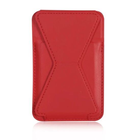 ALLY İPhone 15-14- 13-12'ler İçin Standlı Deri Cüzdan Magsafe Kartlık 