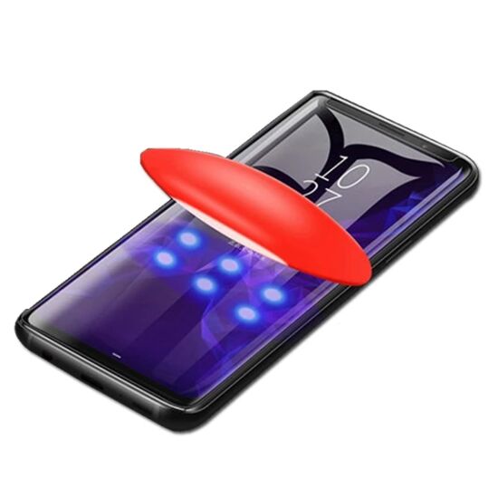 Ally İPhone 11 Pro Max/ Xs Max Full Liquid+Uv Işık 3D Kırılmaz Cam Ekr