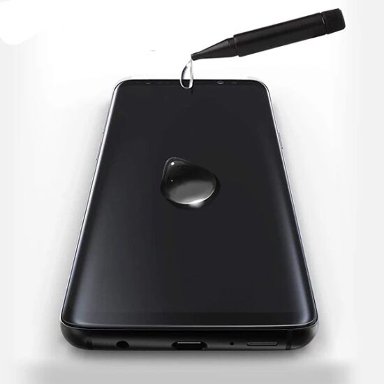 İPhone 11 Pro Full Liquid+Uv Işık 3D Kırılmaz Cam Ekran Koruyucu iPhon