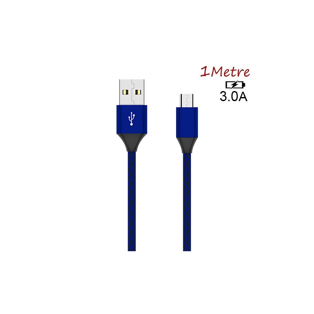 Ally Android Micro Usb 3.0A Hızlı Halat Usb Şarj Kablosu 1MM