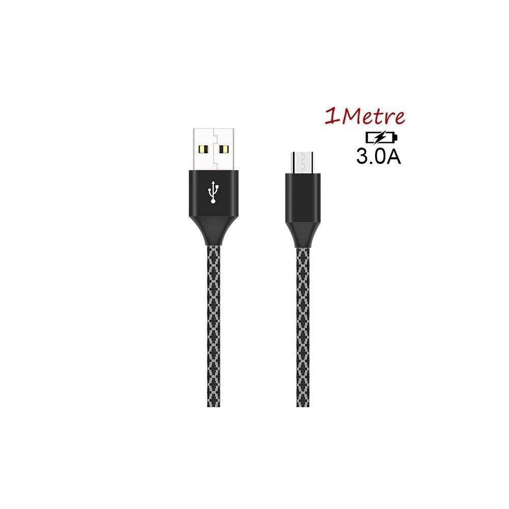 Ally Android Micro Usb 3.0A Hızlı Halat Usb Şarj Kablosu 1MM