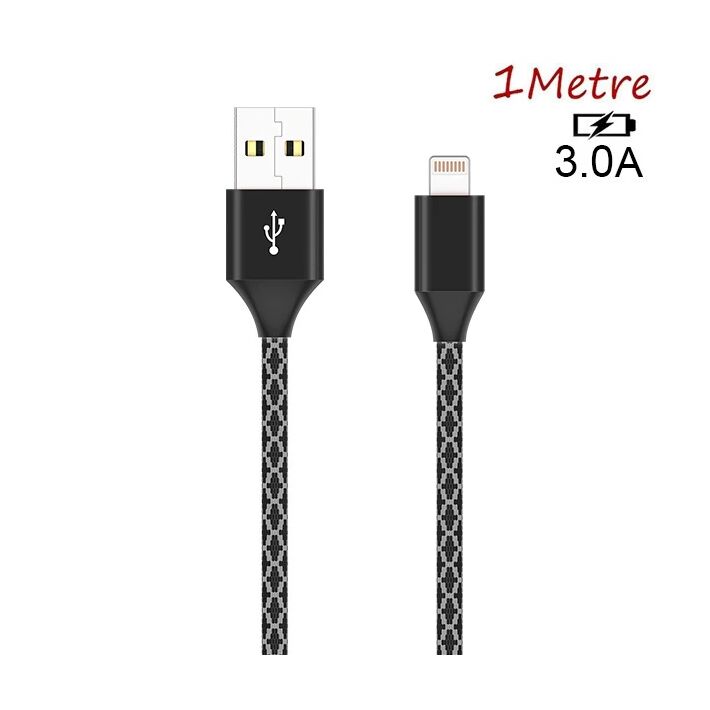İPhone 14-13-12 11 3.0A Hızlı Halat Usb Şarj Kablosu 1MM