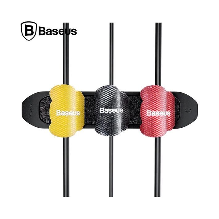 Baseus Cable Fixer Kit Kablo Organizatör Tutucu Ve Ayrıştıcı