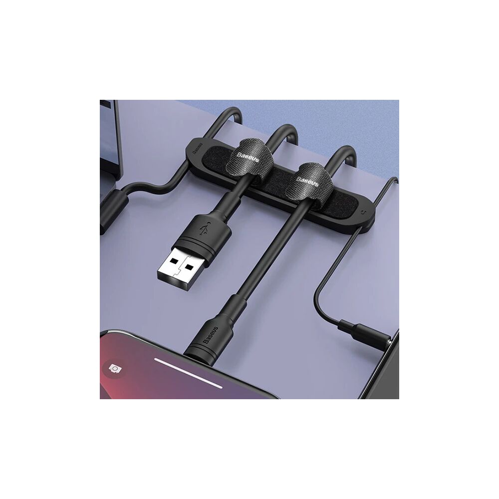 Baseus Cable Fixer Kit Kablo Organizatör Tutucu Ve Ayrıştıcı