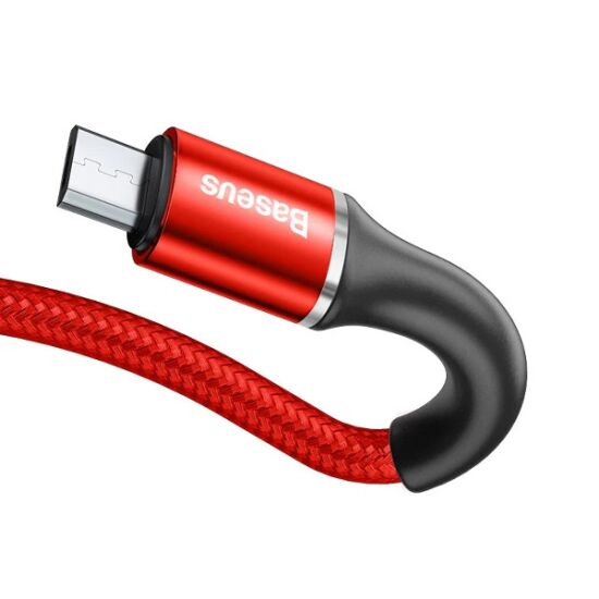Baseus halo Mikro Usb 3A Hızlı Şarj 0.25CM Kısa Power Bank için Şarj K
