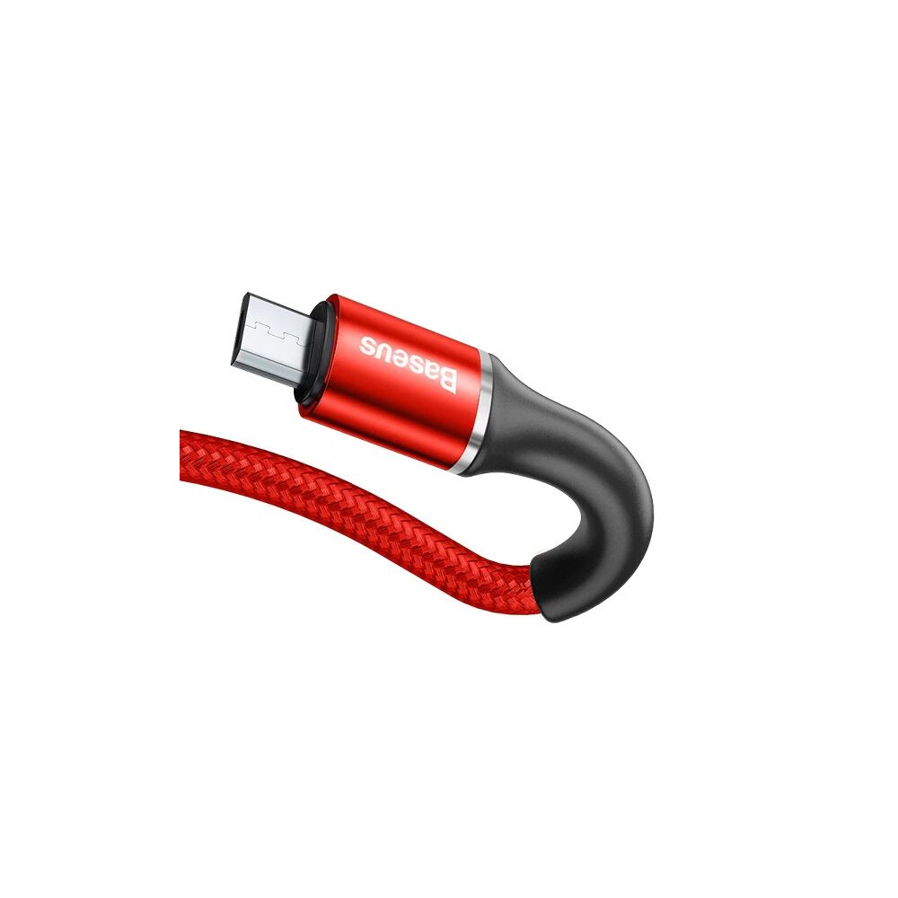 Baseus halo Mikro Usb 3A Hızlı Şarj 0.25CM Kısa Power Bank için Şarj K