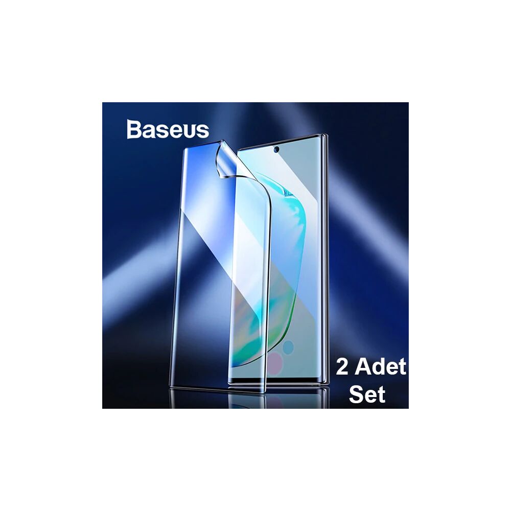 Baseus Sm Galaxy Note 10 Full Ekran Koruyucu 0.15mm 2 Adet Set 0.15MM 