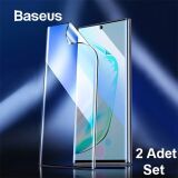 Baseus Sm Galaxy Note 10 Full Ekran Koruyucu 0.15mm 2 Adet Set 0.15MM 