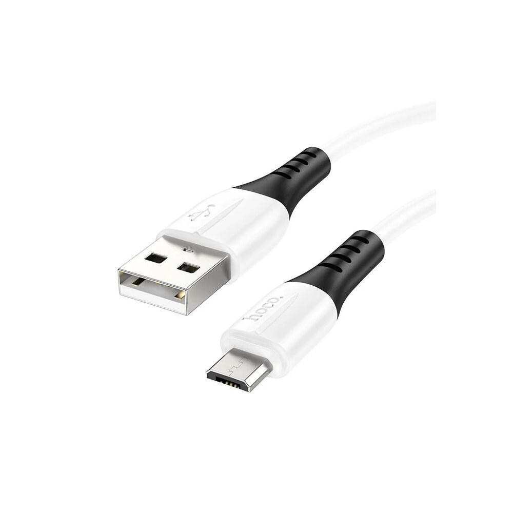 HOCO X82 Micro USB to USB 2.4A Silikon Data ve Şarj Kablosu