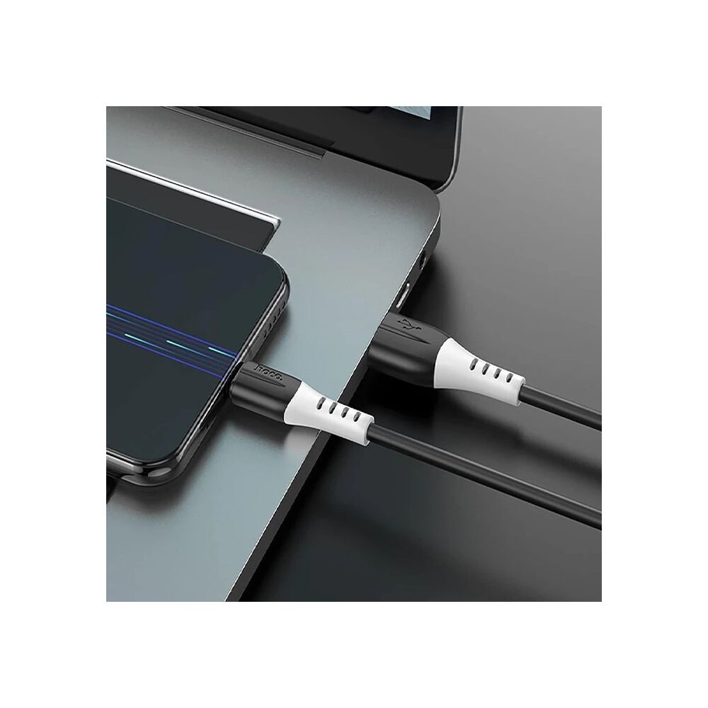 HOCO X82 Micro USB to USB 2.4A Silikon Data ve Şarj Kablosu