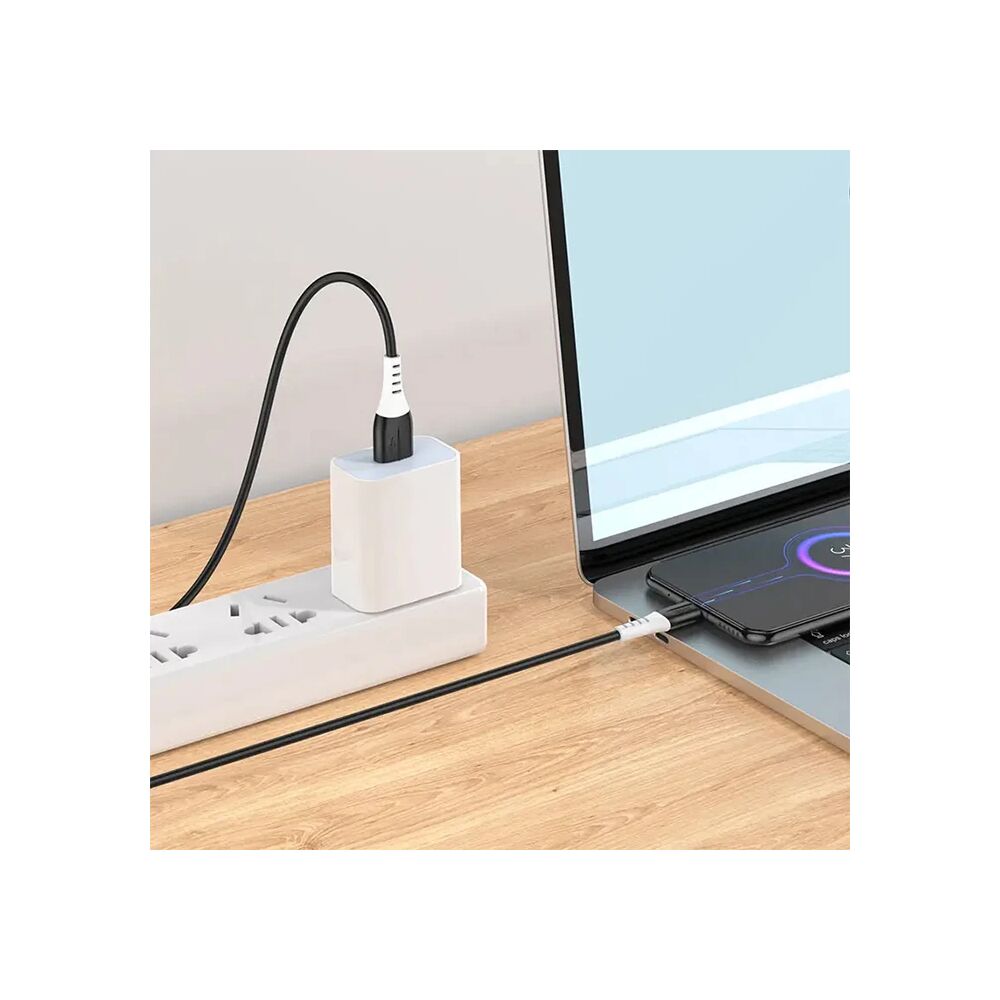 HOCO X82 Micro USB to USB 2.4A Silikon Data ve Şarj Kablosu