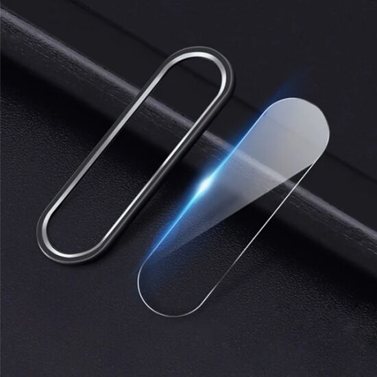 Xiaomi Mi CC9/CC9E/ Mi A3 Kamera Koruma Metal Lens+ Kırılmaz Cam Set