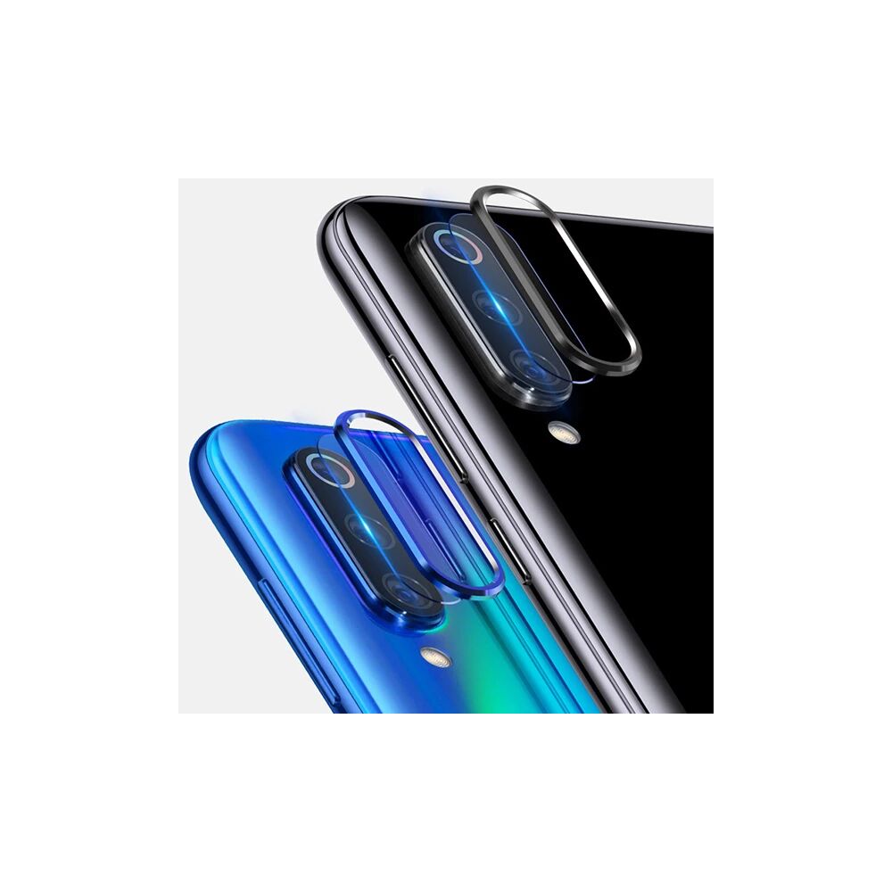 Xiaomi Mi CC9/CC9E/ Mi A3 Kamera Koruma Metal Lens+ Kırılmaz Cam Set