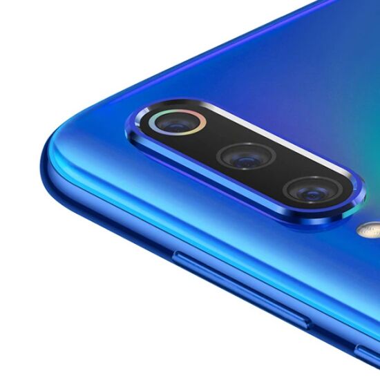 Xiaomi Mi CC9/CC9E/ Mi A3 Kamera Koruma Metal Lens+ Kırılmaz Cam Set
