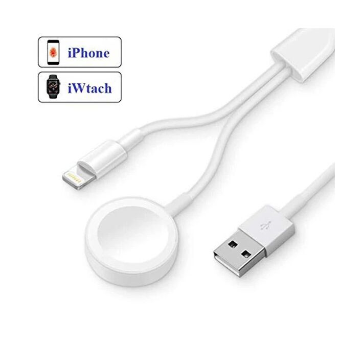 Ally 2in1 Apple Watch Şarj- İPhone Usb Şarj Kablosu