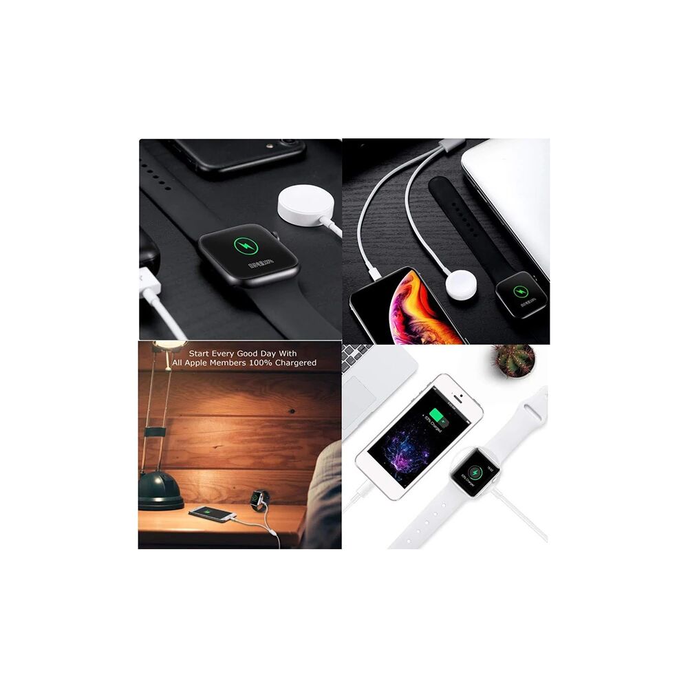 Ally 2in1 Apple Watch Şarj- İPhone Usb Şarj Kablosu