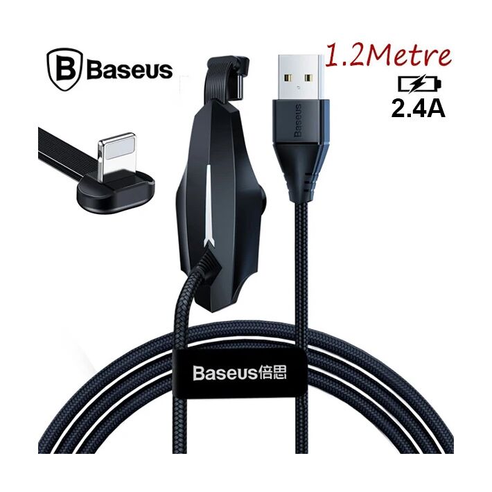 Baseus Colorful Suction iPhone Oyuncu Usb Şarj Kablosu 2.4A 1.2m