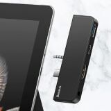 Baseus Multifunctional HUB Surface Go(Type-C+Audio to HD4K+USB3.0+Type