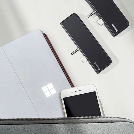 Baseus Multifunctional HUB Surface Go(Type-C+Audio to HD4K+USB3.0+Type