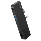 Baseus Multifunctional HUB Surface Go(Type-C+Audio to HD4K+USB3.0+Type