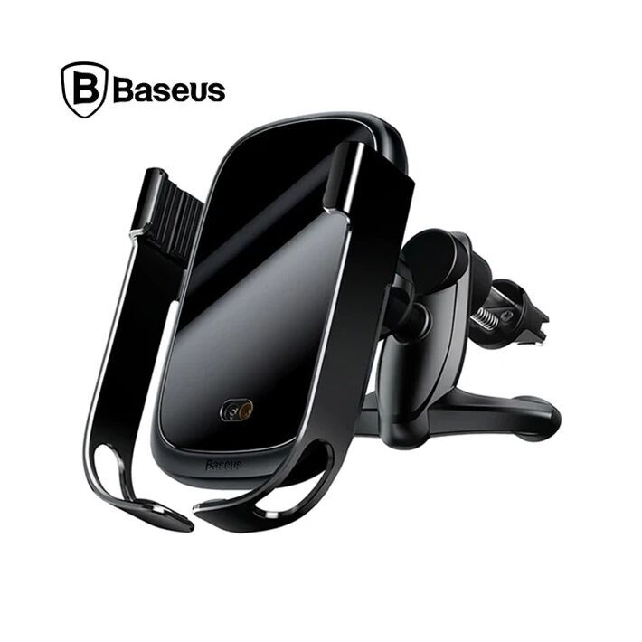 Baseus Rock-Solid Tam Otomatik 10W Wireless Kablosuz Araç Şarj Tutucu