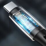 Baseus Waterdrop Type-C To İPhone PD18W Hızlı Şarj Kablosu 1.3M
