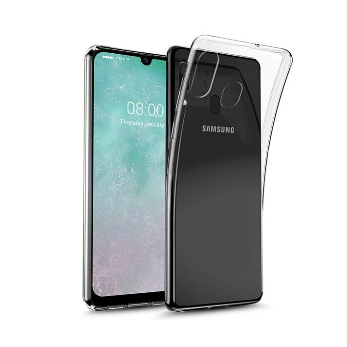 Ally Sm Galaxy A20/A30 Ultra Koruma Soft Şeffaf Silikon Kılıf