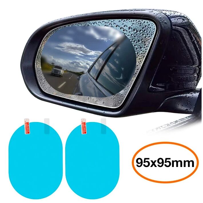 Baseus 95x95mm Araç Oto Yan Dikiz Ayna Yağmur Su Kaydırıcı Sis Önleyic
