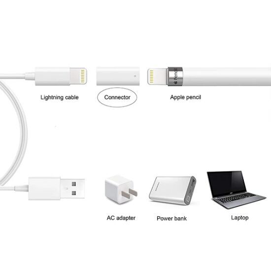 Ally Apple Pen Pencil Kalem Usb Şarj Cihazı Lightning Adaptörü