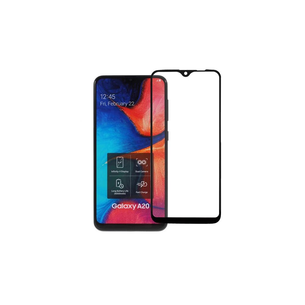 Samsung Galaxy A20e 3D Full Kaplama Kırılmaz Cam Ekran Koruyucu