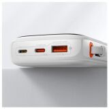 Qpow Pro Dijital Göstergeli 10000mAh 20W Hızlı Şarj Powerbank iPhone L