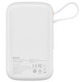 Qpow Pro Dijital Göstergeli 10000mAh 20W Hızlı Şarj Powerbank iPhone L