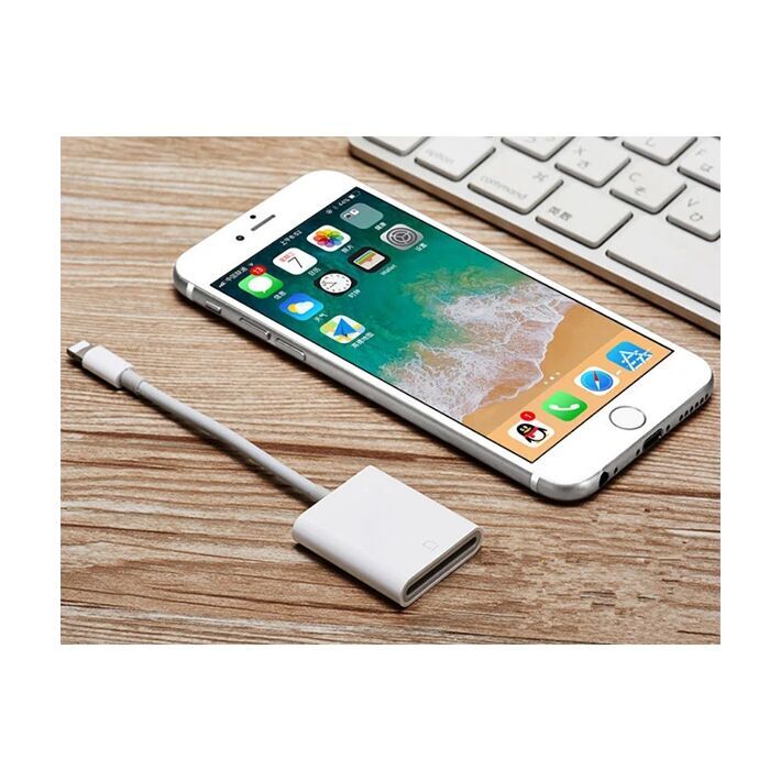 İPhone/İPad Lightning To SD Kart Hafıza Kart Adaptörü NK105