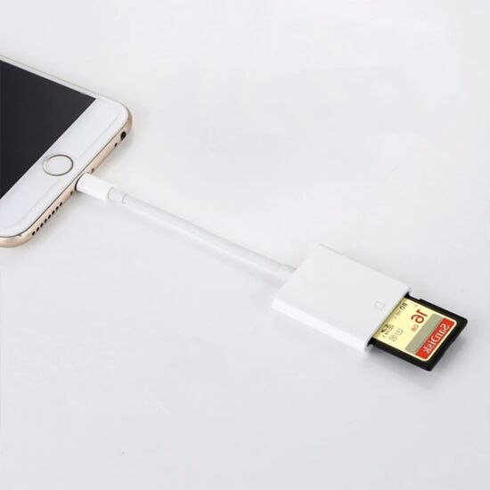 İPhone/İPad Lightning To SD Kart Hafıza Kart Adaptörü NK105
