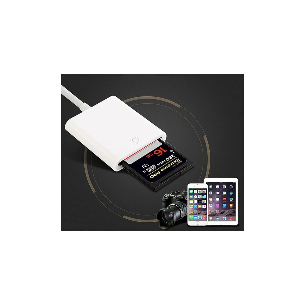 İPhone/İPad Lightning To SD Kart Hafıza Kart Adaptörü NK105