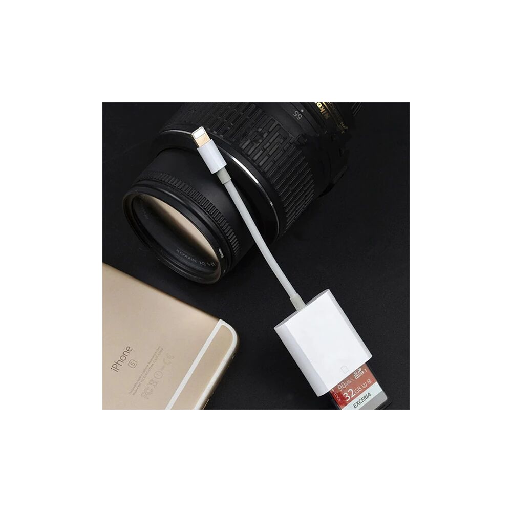 İPhone/İPad Lightning To SD Kart Hafıza Kart Adaptörü NK105