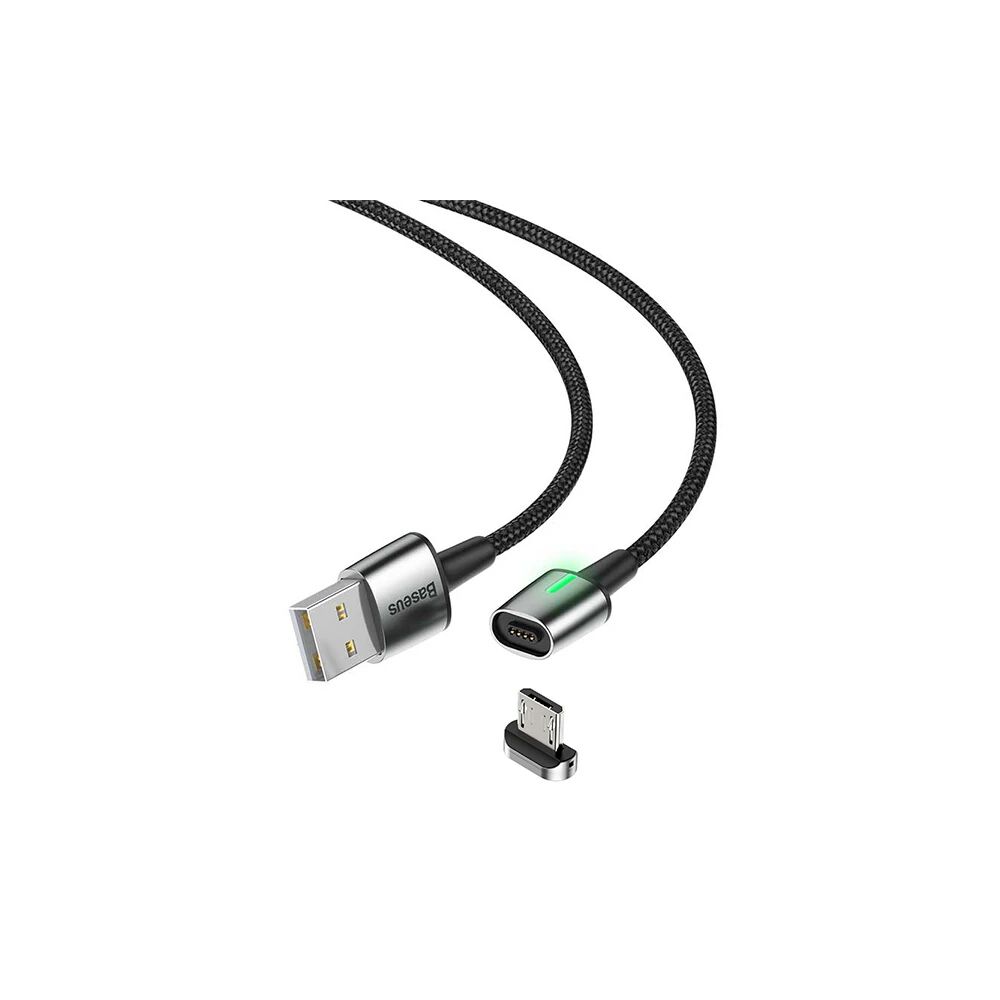 Baseus Zinc Magnetic Usb Kablo Şarj Android Mikro Başlık 2Metre 1.5A