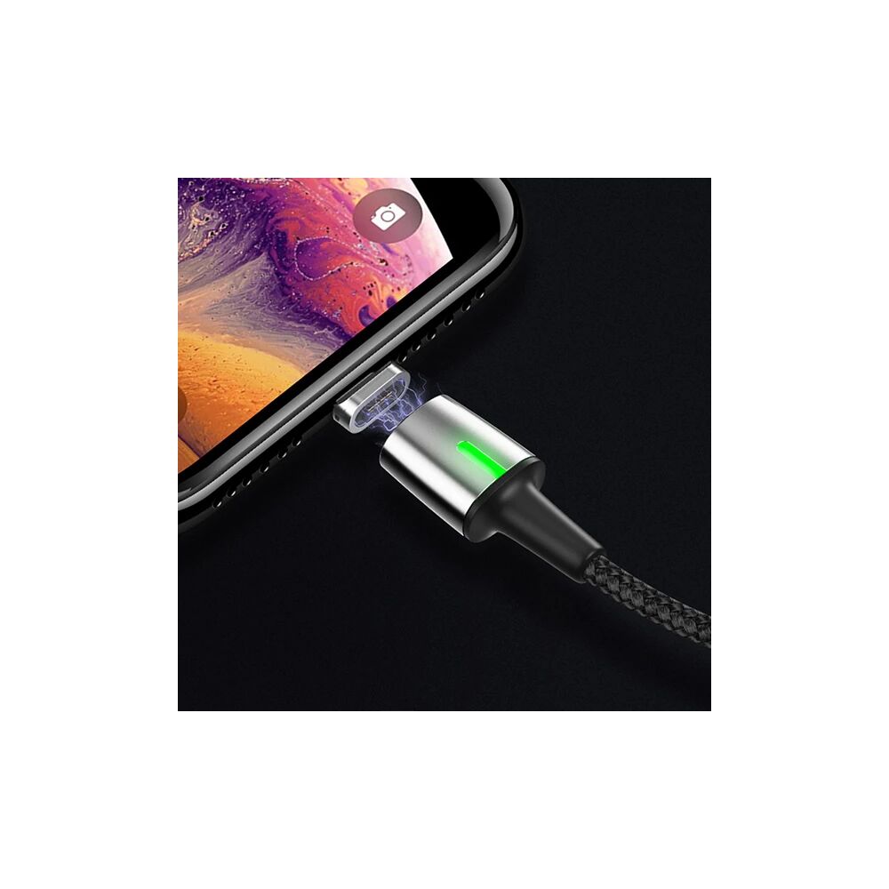 Baseus Zinc Magnetic Usb Kablo Şarj Android Mikro Başlık 2Metre 1.5A