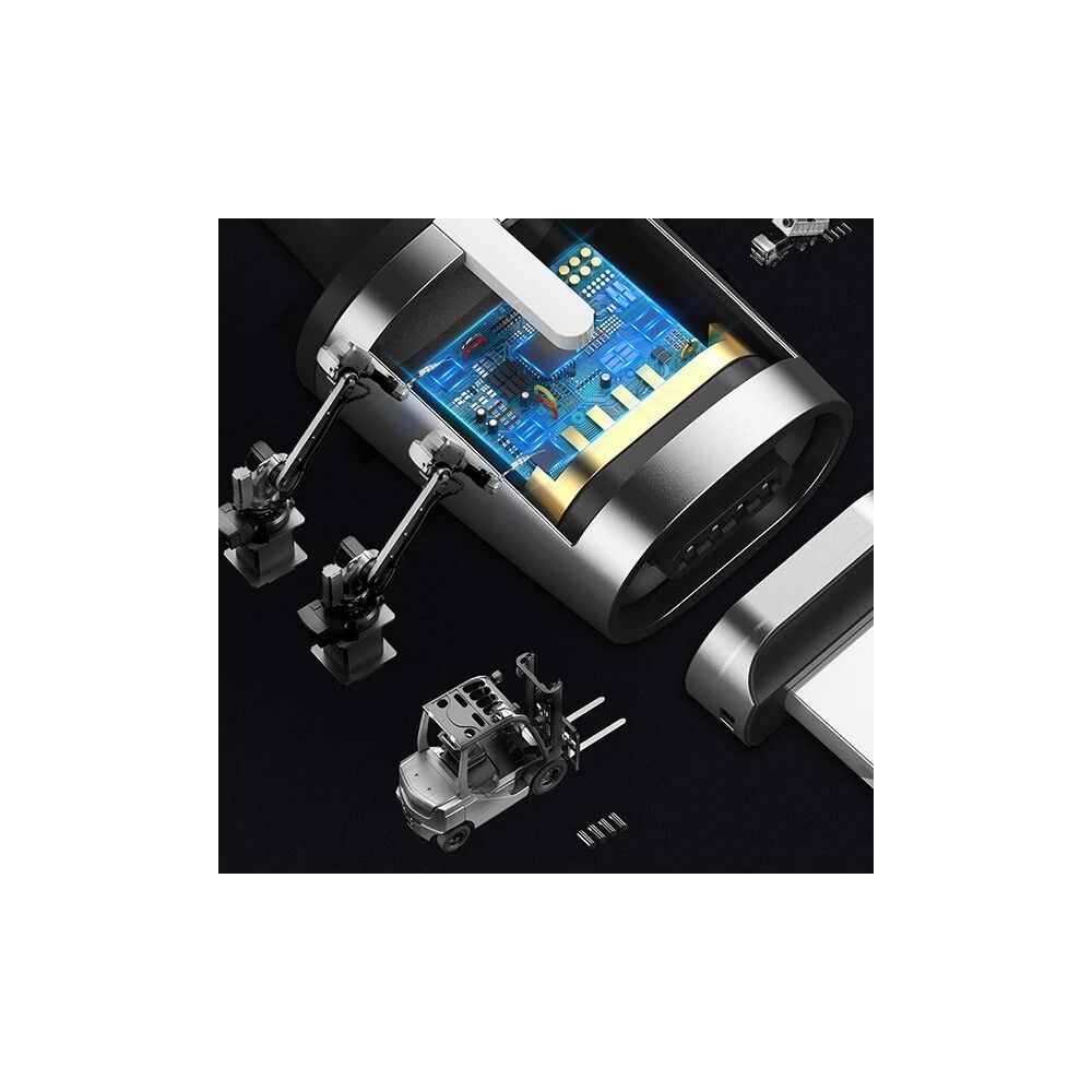 Baseus Zinc Magnetic Usb Kablo Şarj Android Mikro Başlık 2Metre 1.5A