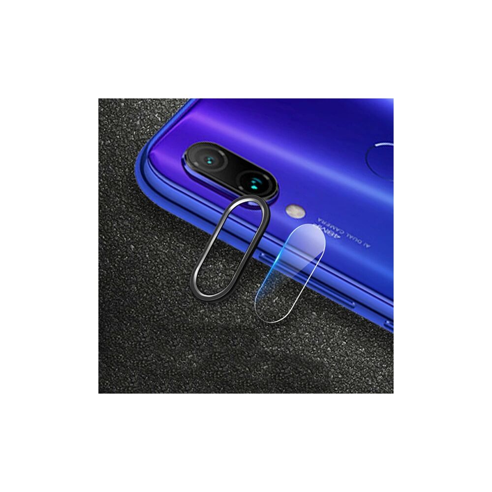 Xiaom Redmi Note 7 Kamera Koruma Metal Lens+ Kırılmaz Cam Set