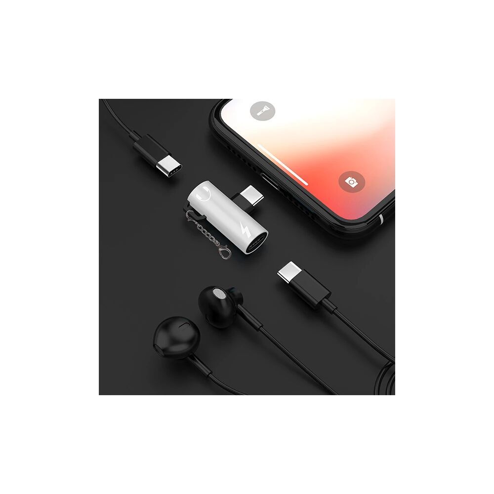 Dual Usb Type C Şarj Dönüştürücü Başlık Adaptör
