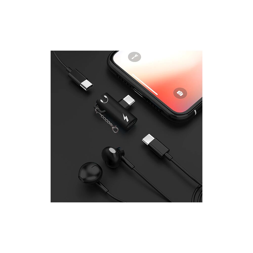Dual Usb Type C Şarj Dönüştürücü Başlık Adaptör