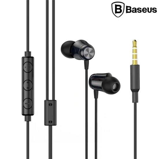 Baseus Encok H13 3.5mm Jack Mikrofonlu Kulak İçi Kulaklık Auriculares 