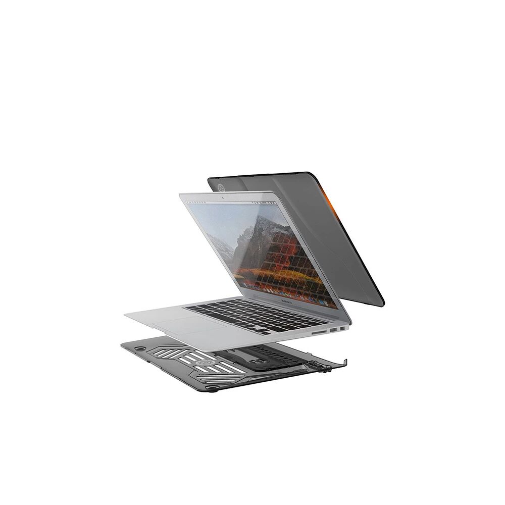 Ally Macbook Pro 13 A1706/1708/1989 Portatif Alt Üst Kılıf+çanta