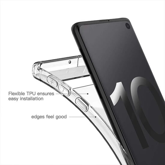 Ally Sm Galaxy S10 Anti-Drop Darbe Emici Silikon Kılıf