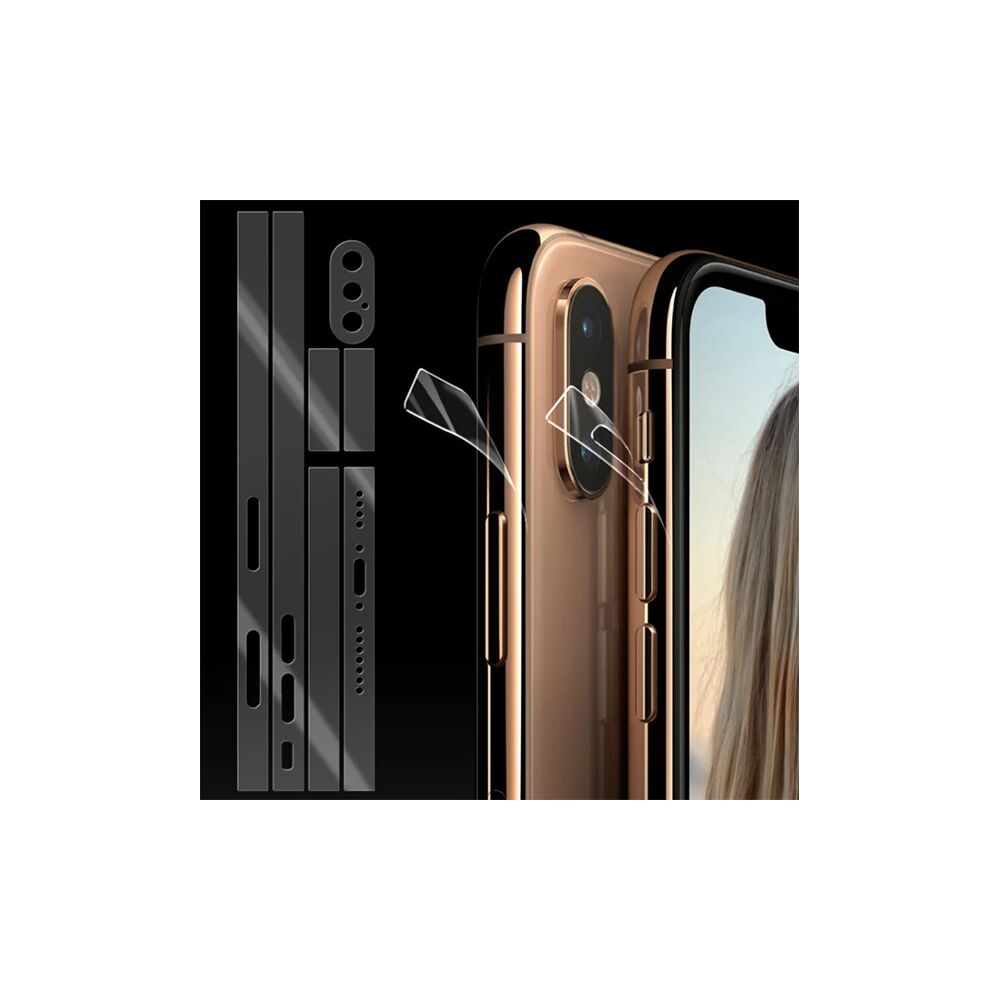 İphone Xs Hidrojel Hayalet Yan Alt Üst Kamera Kaplama