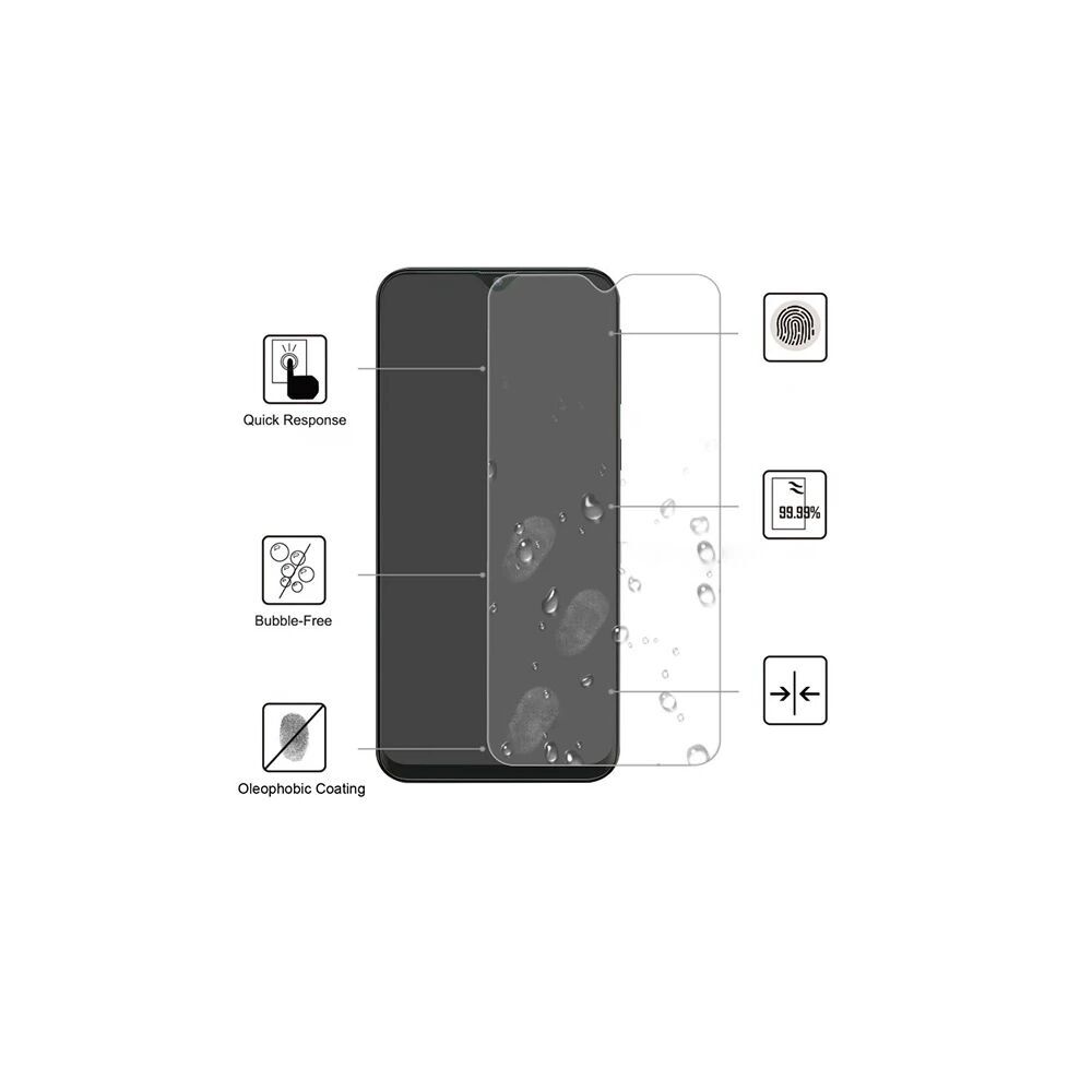 Ally Samsung Galaxy M10Xiaomi Redmi Note 8 Tempered Kırılmaz Cam Ekran
