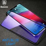 Baseus İphone 11 Pro 0.3mm Rigid Edge Anti Blue Light Kırılmaz Cam Kor