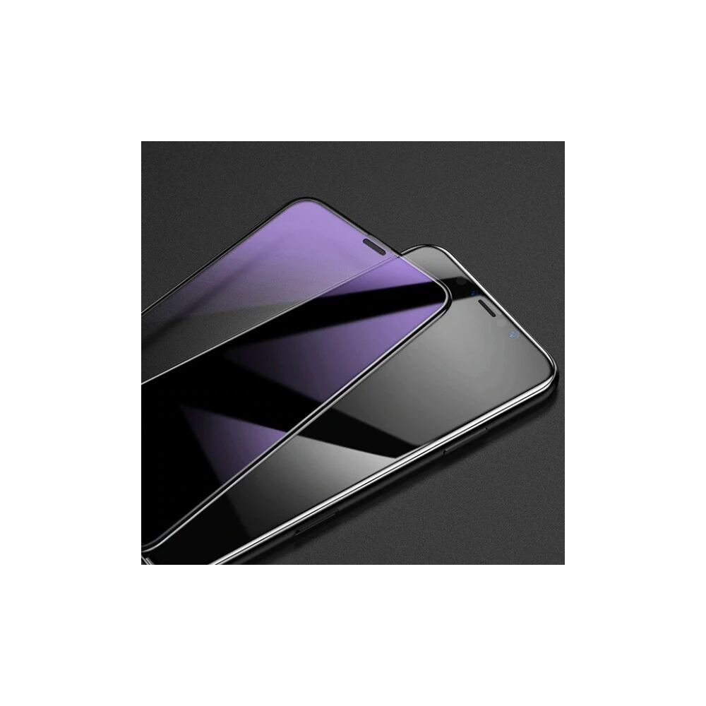 Baseus İphone 11 Pro 0.3mm Rigid Edge Anti Blue Light Kırılmaz Cam Kor